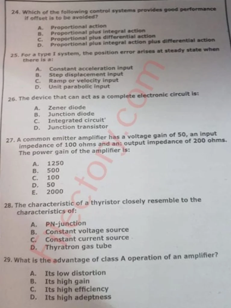 IESCO Wapda Junior Engineer Test NTS 5