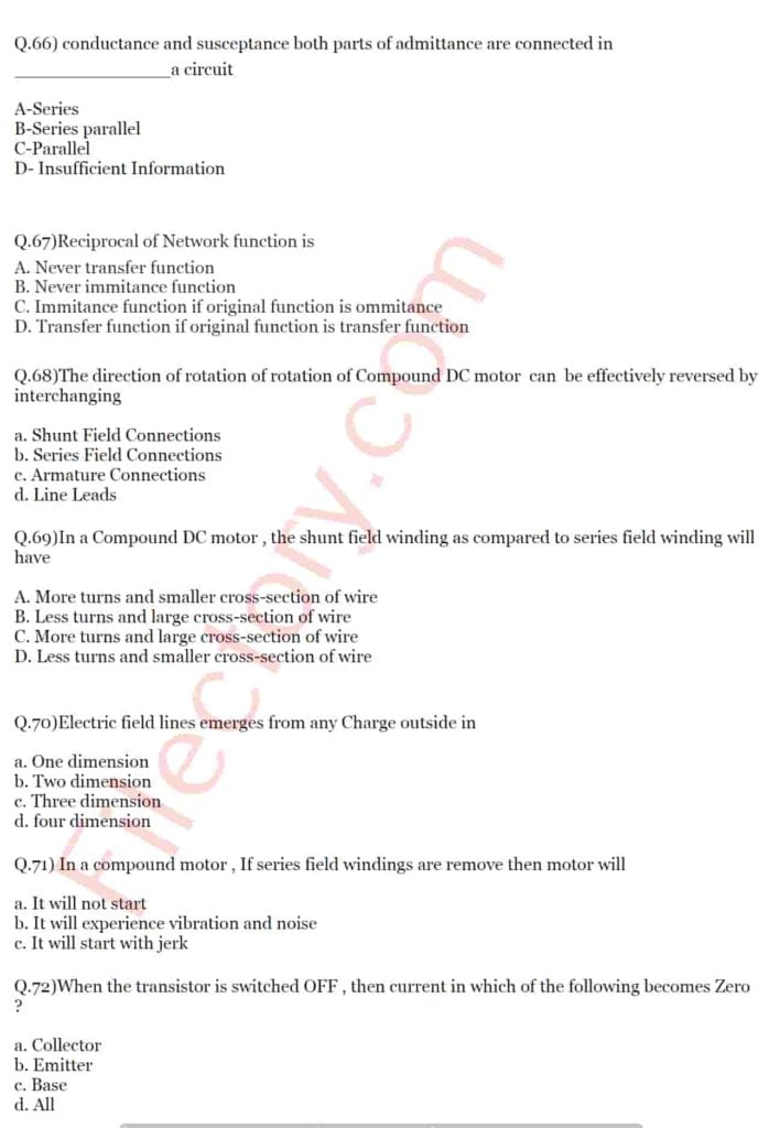 NTS SDO Past Papers NTS SDO Past Papers