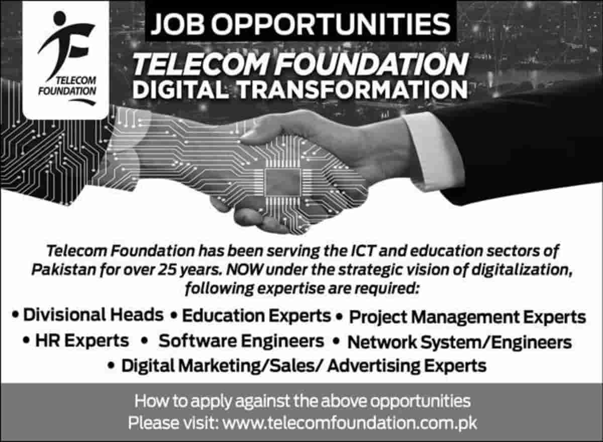 Telecom Foundation Jobs 2020 www.telecomfoundation.com.pk TF Bio-Data Form