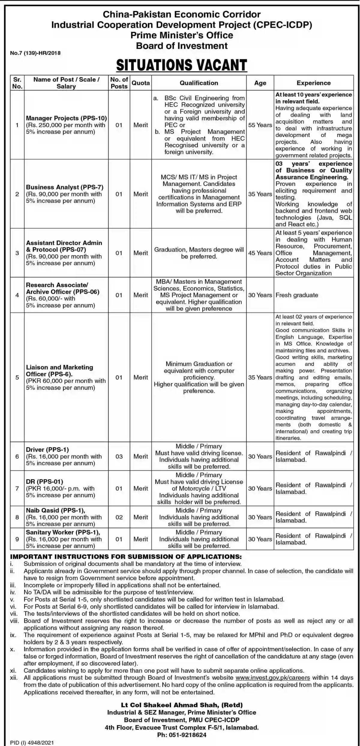 China Pakistan Economic Corridor CPEC Jobs 2022 Advertisement Latest China Pakistan Economic Corridor CPEC Jobs 2022 Advertisement Latest