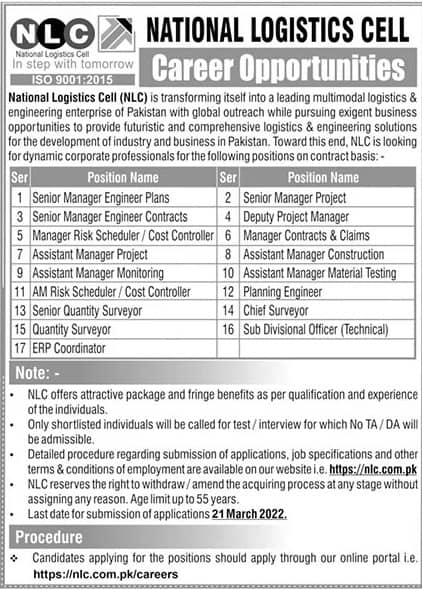 NLC Jobs 2022 Apply Online