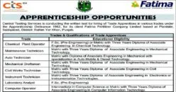 Featured Image Fatima Fertilizer Company FFC Limited Apprenticeship 2022 CTS Apply Online