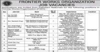 Featured Image Frontier Works Organization FWO Jobs 2023 Online Apply career.fwo.com.pk
