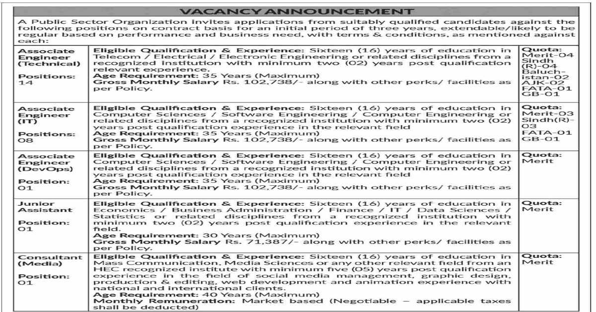 Featured Image Pakistan Telecommunication Authority PTA Jobs 2023 Apply Online on brightspyre
