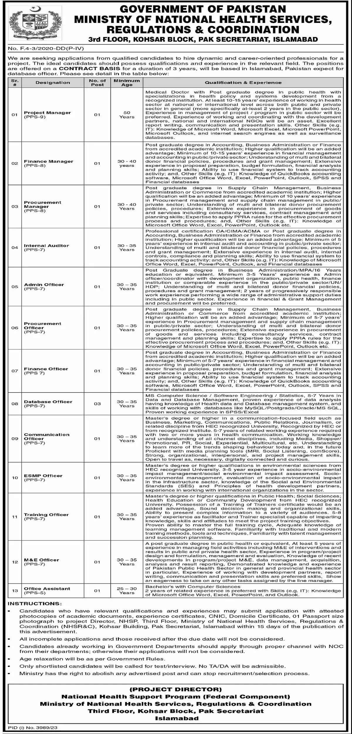 Ministry Of National Health Services Regulations And Coordination Jobs   Ministry Of National Health Services Regulations And Coordination Jobs 2024.webp